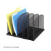 5 Section Mesh Upright Desk Organizer