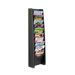 Leather Look Magazine Rack, 10 Compartments