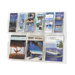 Reveal Clear Literature Displays, 9 Compartments