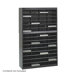 Steel Literature Organizer with 60 Letter-Size Compartments