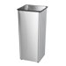 Twenty One Gallon Stainless Steel Receptacle Base