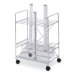 24 Compartments Chrome Wire Roll File