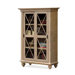 Coventry Sliding Door Bookcase in Weathered Driftwood