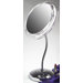 Makeup Mirror with Surround Light in Satin Nickel