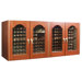 Oak Wine Cooler Credenza Provincial