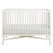 Mid-Century Crib In French White