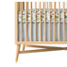 Solid Crib Skirt in Blue