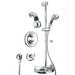 Shower Head with Hand Shower and Slide Bar Set
