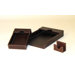 Cigar Room Leather Covered Tray