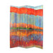 Fall in the Forest 4 Panel Distressed Room Divider