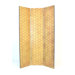 Honeycomb Room Divider in Ivory with Gold