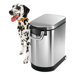 6.5 Gallon Pet Food Storage Can in Brushed Stainless Steel
