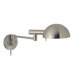 Dome Swing Arm Wall Sconce