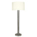 Colonna Two Light Floor Lamp in Satin Nickel