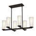 High Line 6 Light Rectangle Pendant