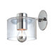 Transparence Wall Sconce Extension in Polished Chrome