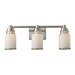 Bryant Three Light Bathroom Vanity in Satin Nickel
