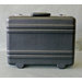 Heavy-Duty Polyethylene Case with Parallel Rib Pattern without Foam in Black: 12.5 x 17.25 x 6