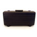 Heavy-Duty Polyethylene Case with Parallel Rib Pattern without Foam in Black: 10 x 22 x 6