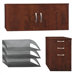 Office-in-an-Hour - File, Hutch, Paper / Pencil Storage Kit