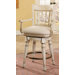 Summerglen Swivel Counter Stool in White