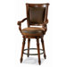 Waverly Place Memory Swivel Counter Stool in Cherry