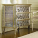 Sanctuary 3 Drawer Diamond Front Dresser