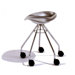 Low Jamaica Barstool on Casters