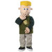30" Eddie Professional Puppet with Removable Legs in Peach