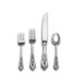 Rose Point 4 Piece Dinner Flatware Set