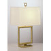 Jonathan Adler Meurice Table Lamp in Antique Natural Brass