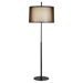 Saturnia Floor Lamp in Deep Patina Bronze