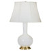 Genie Table Lamps with Polished Nickel Base