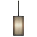 Saturnia Narrow 1 Light Drum Pendant
