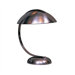 "C" Desk Lamp in Brushed Chrome