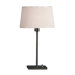 Real Simple Table Lamp in Gunmetal