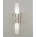 Roderick Halogen Bath Wall Sconce in Polished Nickel