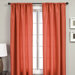 Bella Kids Rod Pocket Panel in Burnt Orange