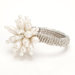 Floral Pearl Napkin Rings - Set of 4
