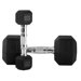 5 lbs - 25 lbs Rubber Hex Dumbbell Set