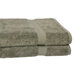 All American Line 100% Supima Cotton 2-Piece Oversized Bath Sheet/Towel Set, Sage