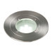 Regis White LED Outdoor Recessed Light in Polished Stainless Steel