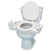 Elevated Push-Up Toilet Seat