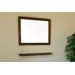 Cabot Mirror in Dark Walnut
