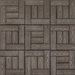 SAMPLE - Composite Interlocking Wood Grain Deck Tiles in Chocolate