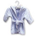 Infant Terry Velour Bath Robe in Blue
