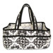 Versailles Black and White Storage Caddy