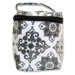 Insulated Bottle Bag in Versailles Black and White