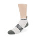 Unisex 5 Stripe Low-Cut with Heel Tab Socks 3-Pack