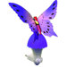 Fiber Butterfly Night Light in Purple